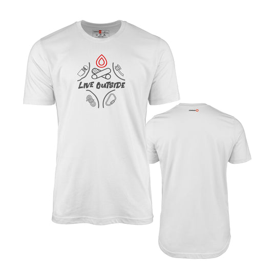 Live Outside T-Shirt Tee | OUTDOOR | 1PRO18