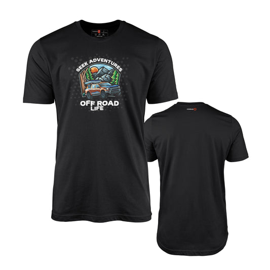 Seek Adventures OFF ROAD Life T-Shirt Tee | OUTDOOR | 1PRO17