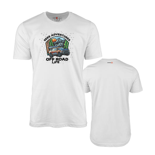 Seek Adventures OFF ROAD Life T-Shirt Tee | OUTDOOR | 1PRO17