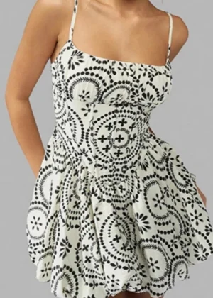 Elegant Summer Fashion Women's Wear Slim Backless Trendy Classic Printed Camisole Design Dress Y2g